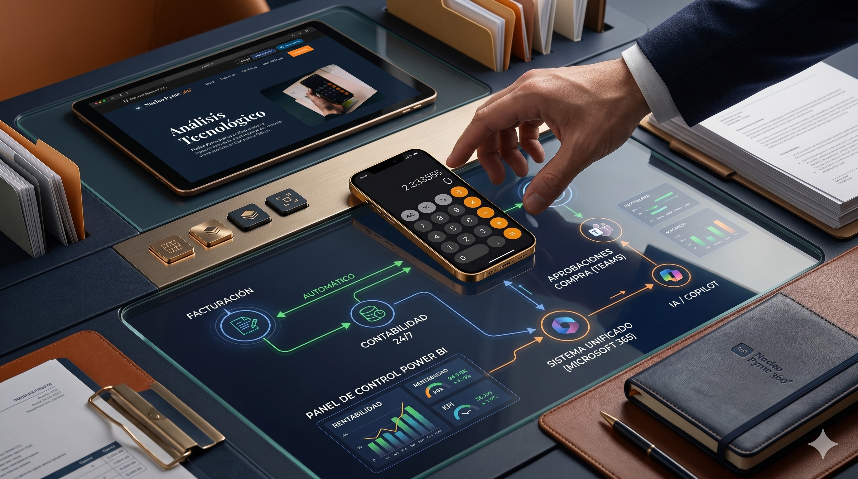 Dashboard financiero en Power BI